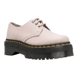 Dr. Martens 1461 Quad leather derby Platform Oxfords Beige Men's Shoes‎ Size 10
